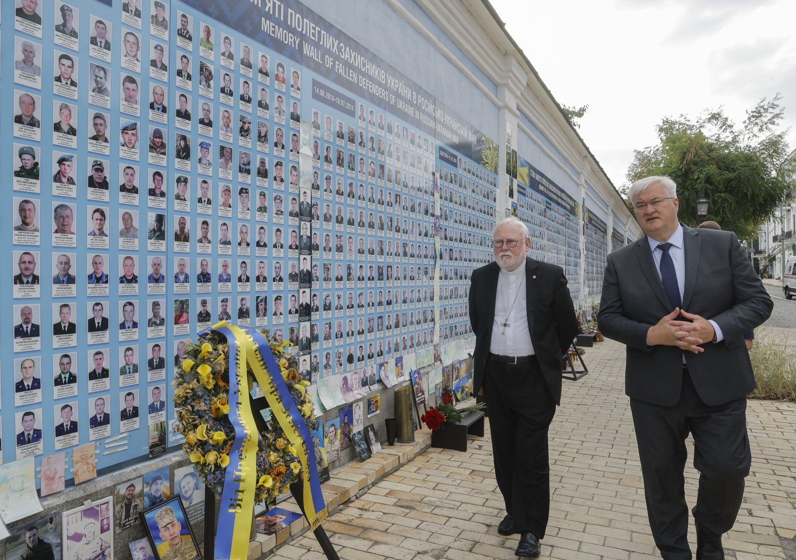Prezydent Ukrainy spotkał się w Kijowie z szefem dyplomacji Stolicy Apostolskiej