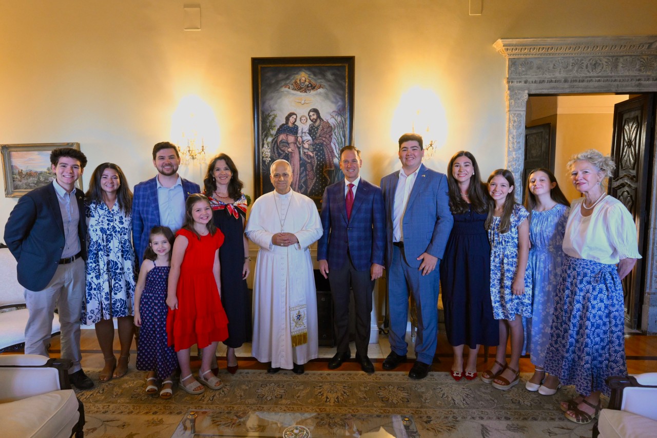 Leon XIV odwiedził ambasadora USA przy Stolicy Apostolskiej