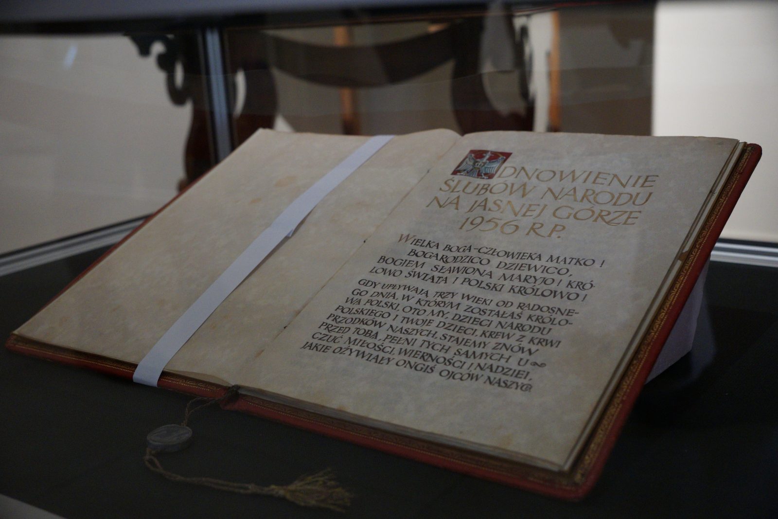 Na Jasnej Górze można zobaczyć historyczny dokument Jasnogórskich Ślubów Narodu