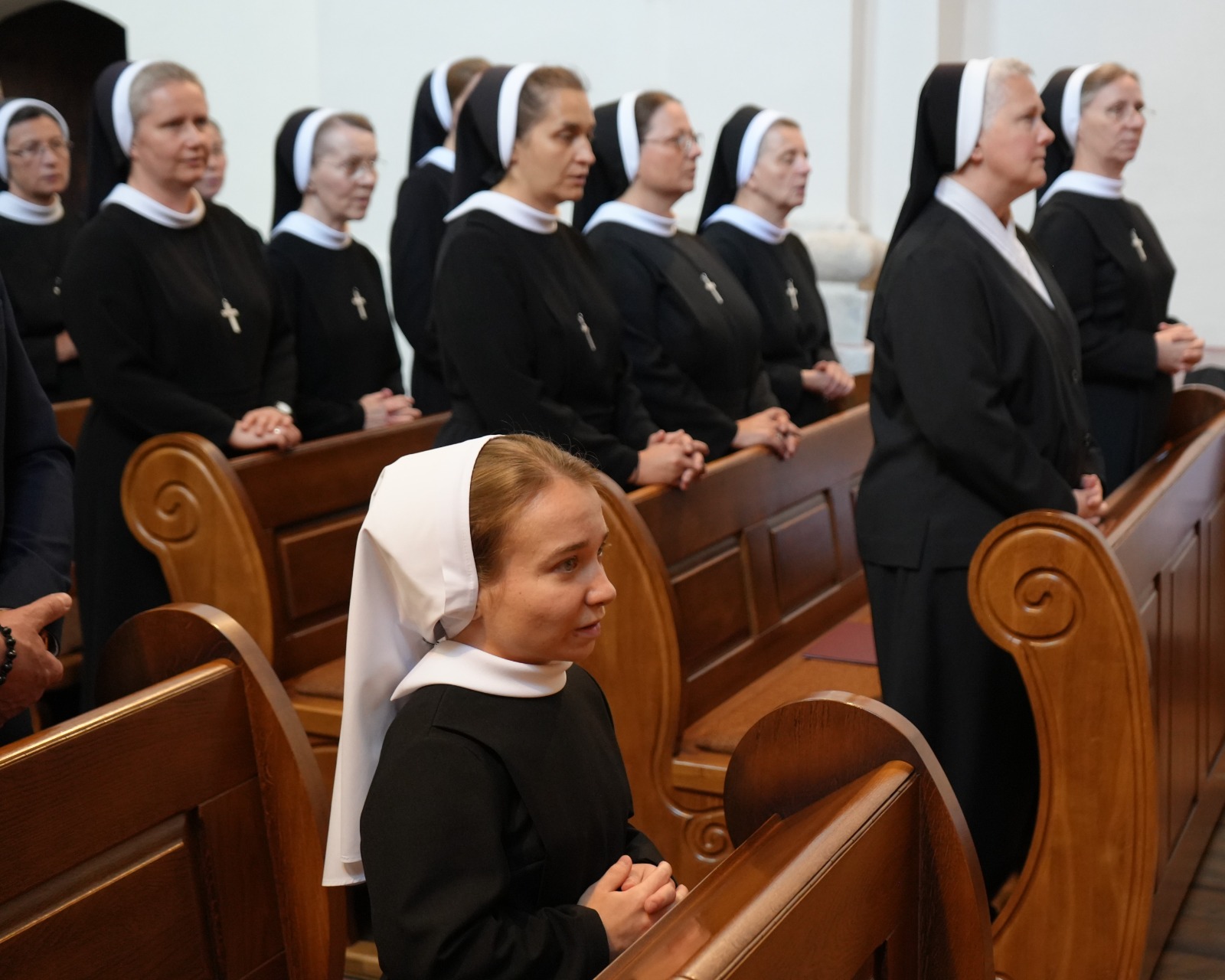 Siostra Weronika, siostra Agata i siostra Gaudia złożyły śluby u nazaretanek