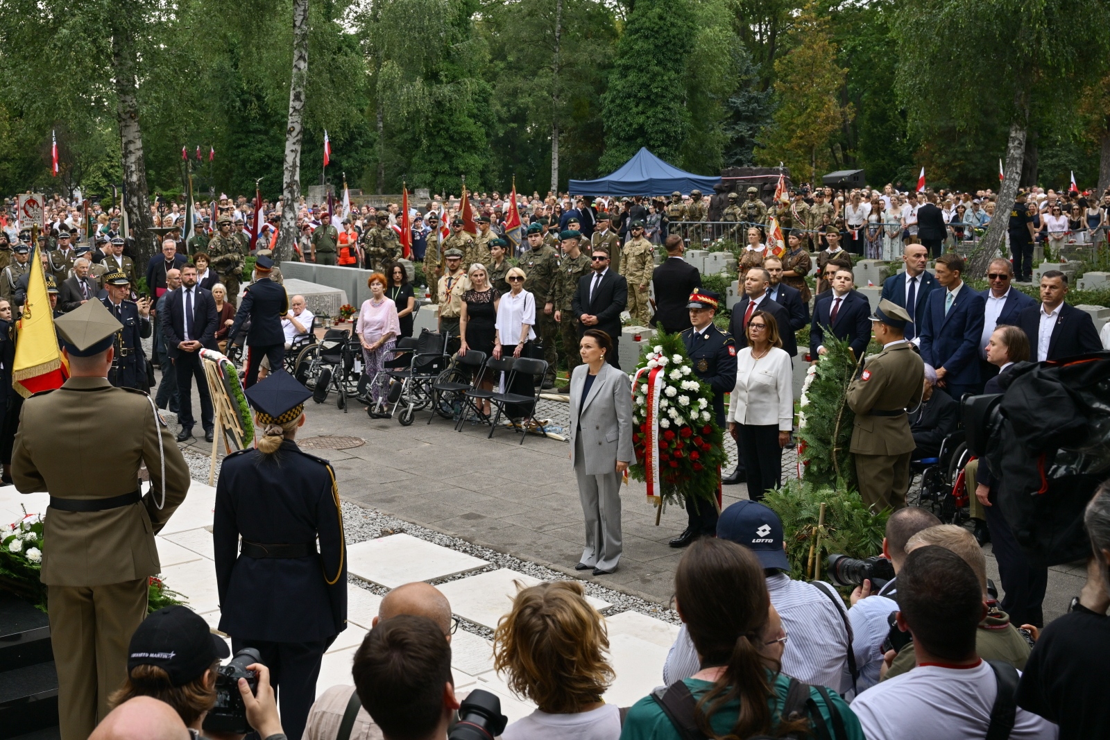 Warszawa: modlitwa przy pomniku Gloria Victis w rocznicę godziny „W”