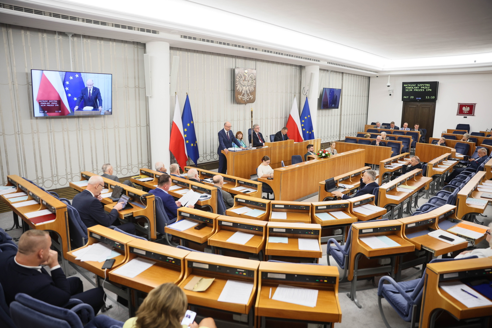 Senat RP upamiętnił 300. rocznicę kanonizacji św. Stanisława Kostki – patrona Polski oraz dzieci i młodzież …