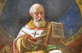 fot. Obraz św. Augustyna. Vatican Media