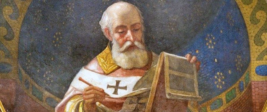 fot. Obraz św. Augustyna. Vatican Media