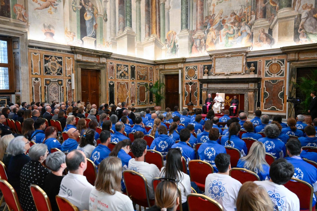 Papież do Special Olympics: ja też kocham sport, łączy i rozwija