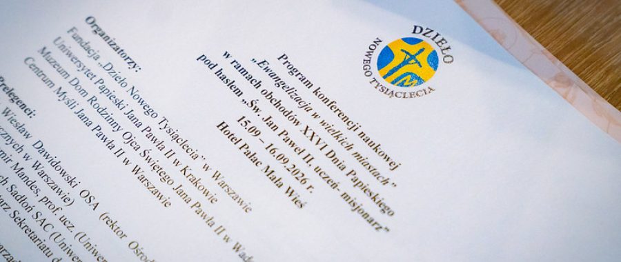 fot. Krystian Kokot, Fundacja Dzieło Nowego Tysiąclecia