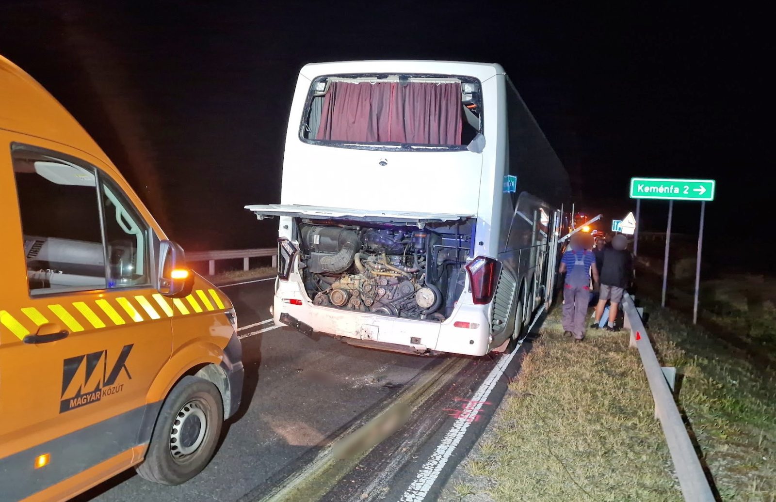 Wypadek autokaru z polskimi pielgrzymami na Węgrzech [+WIDEO]