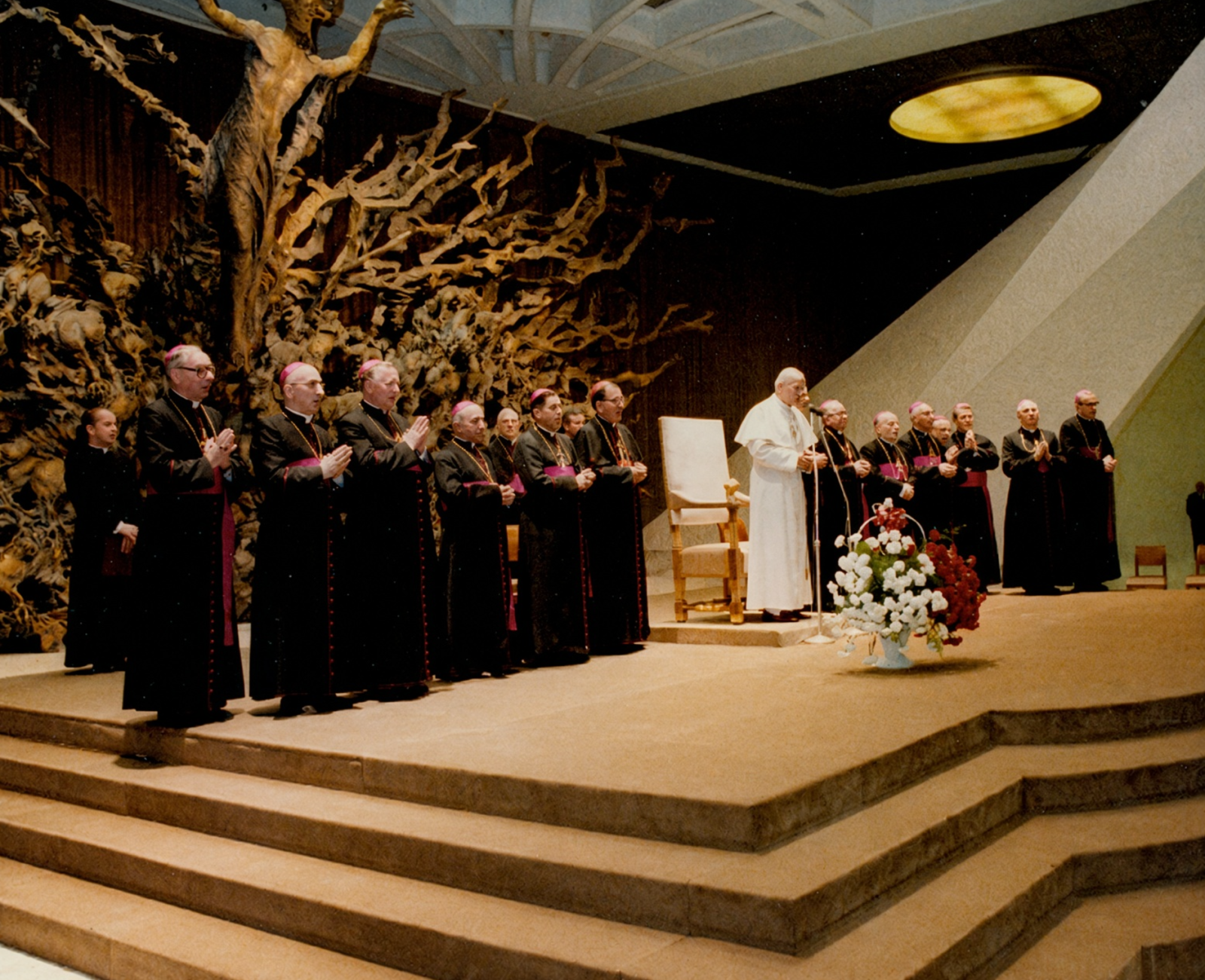 Audiencja Jana Pawła II dla Fundacji w roku założenia - 7 listopada 1981 - fot. Pontificia Fotografia Felici © Watykańska Fundacja Jana Pawła II