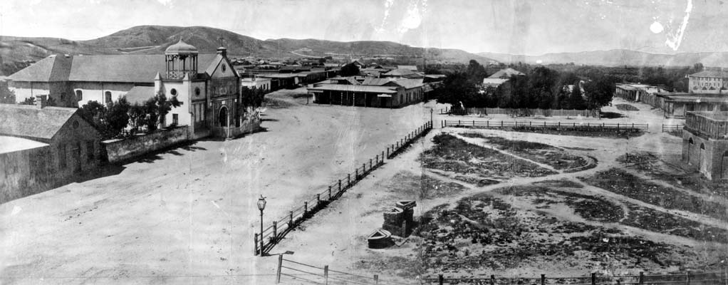 Misja Nuestra Señora Reina de los Ángeles Asistencia, 1869 r. Los Angeles/fot. Public Library. Domena Publiczna
