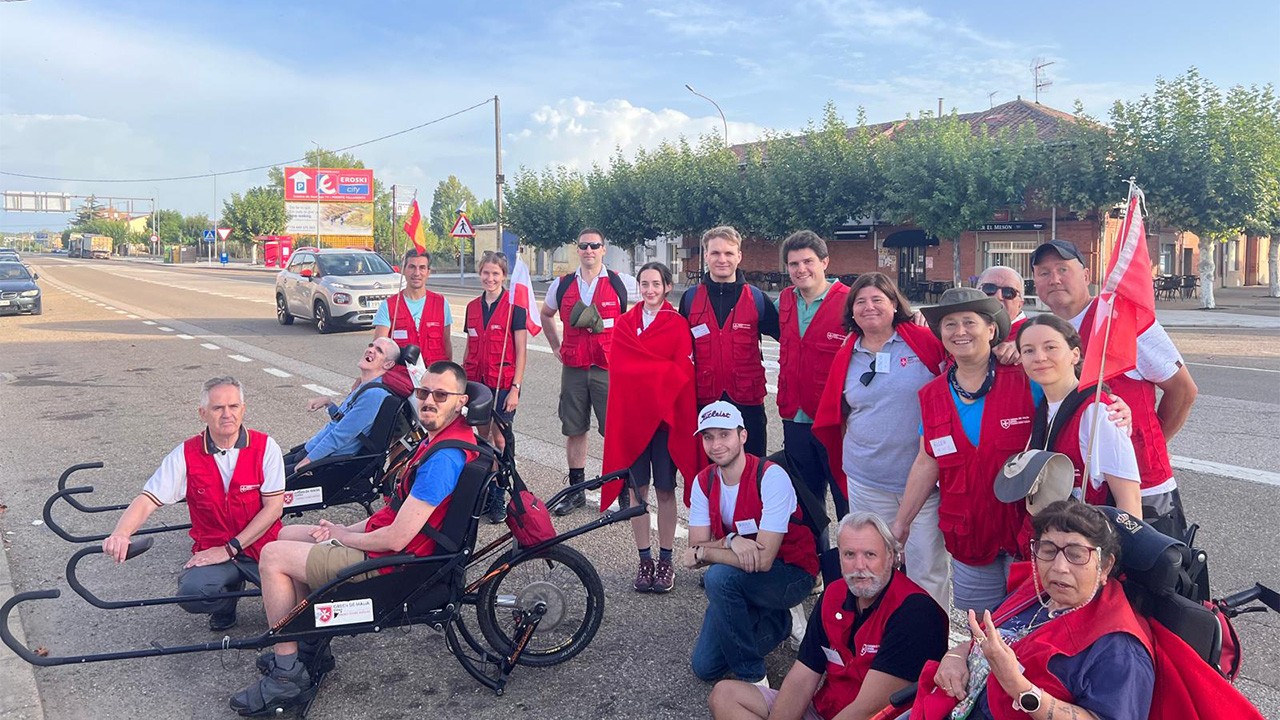 Polscy maltańczycy na Camino. Wolontariusze przełamują bariery