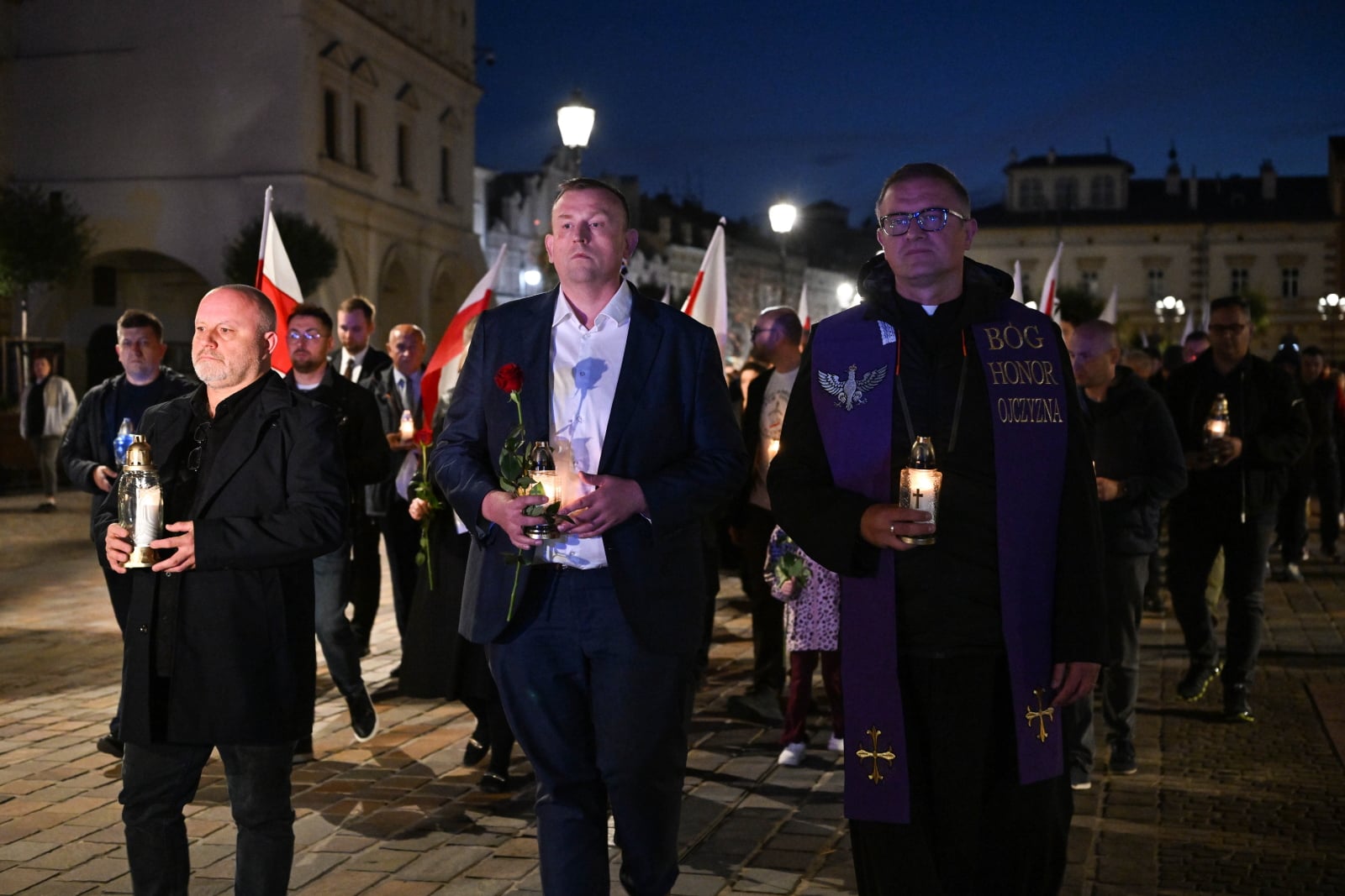 Jarosław: marsz milczenia po napaści w klasztorze [GALERIA]
