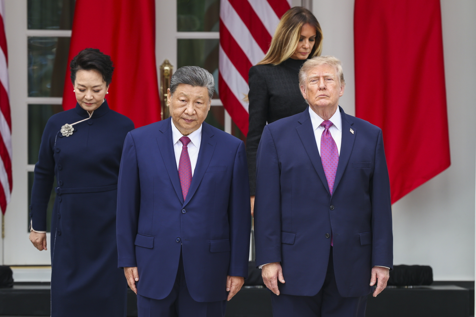 Donald Trump i Xi Jinping spotkali się w Białym Domu [+GALERIA]
