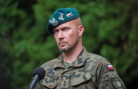 Ppłk Jacek Goryszewski, fot. PAP/Leszek Szymański