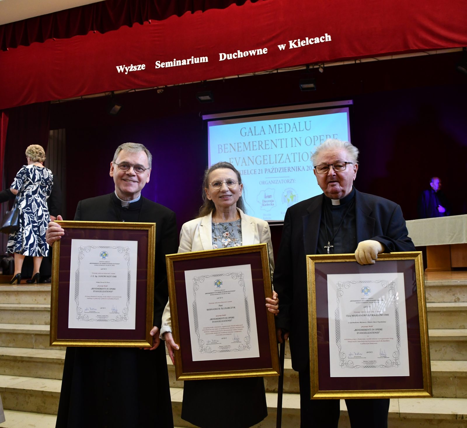 Kielce: rozdanie medali „Benemerenti in Opere Evangelizationis” [+GALERIA]