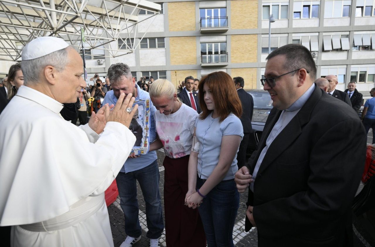 Papież pozdrowił Ukrainkę Warwarę, która pokonała nowotwór