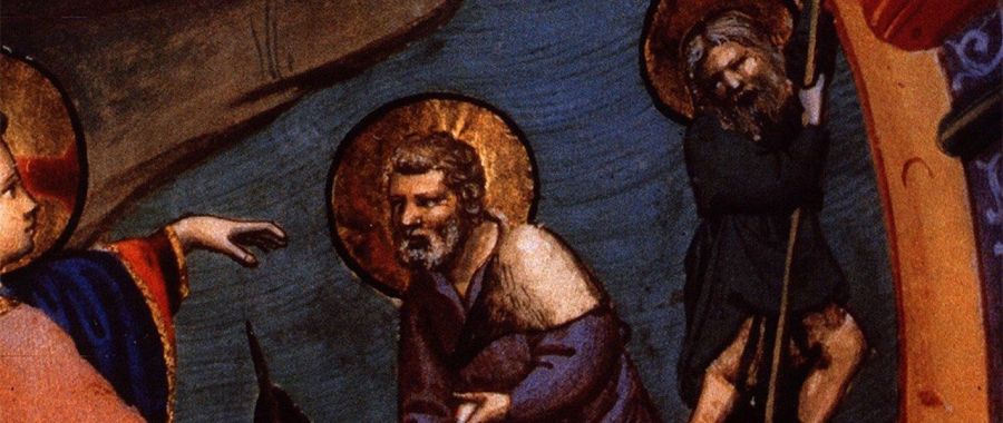 Powołanie apostołów Piotra i Andrzeja przez Jezusa Chrystusa, Duccio di Buoninsegna, fot. Vatican Media