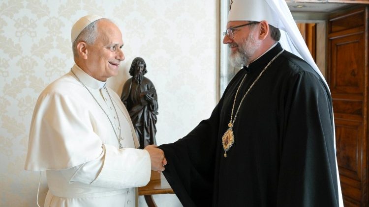 Abp Światosław Szewczuk podziękował Ojcu Świętemu za rozmowę z Zełenskim i z Putinem