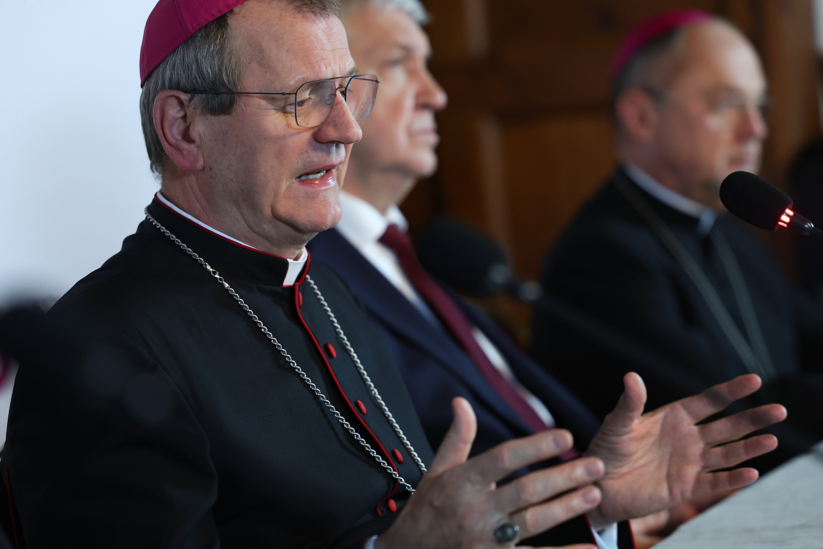 Warszawa: abp Tadeusz Wojda spotkał się z wysokim przedstawicielem Stolicy Apostolskiej